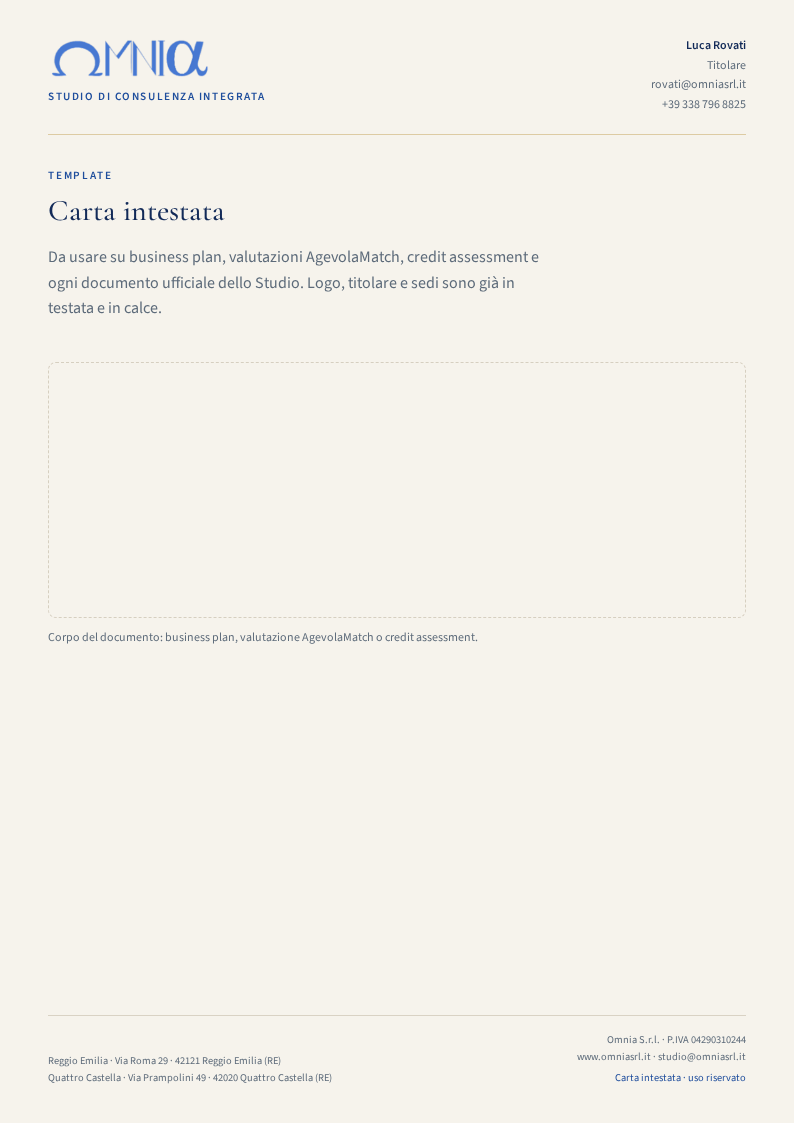 Anteprima Carta intestata